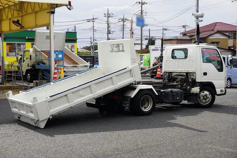 いすゞ エルフ 小型 ダンプ ローダー 強化の中古トラック画像5