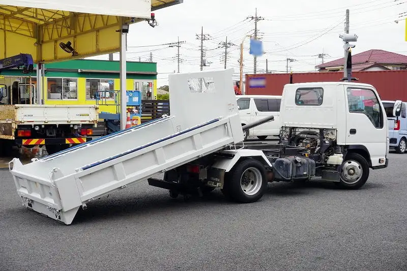 いすゞ エルフ 小型 ダンプ ローダー 強化の中古トラック画像6