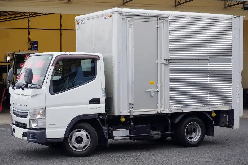 三菱 キャンター 小型 アルミバン パワーゲート サイドドア の中古トラック【車両No.198711】