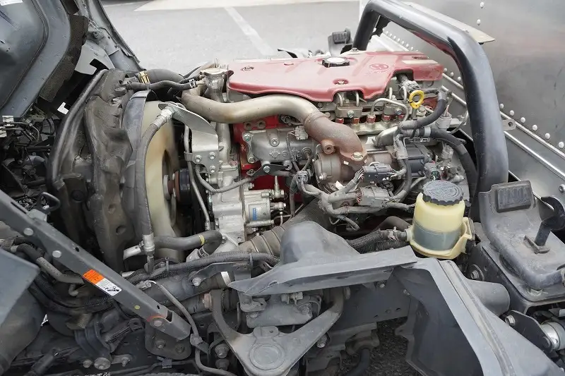 日野 デュトロ 小型 アルミバン パワーゲート サイドドアの中古トラック画像19