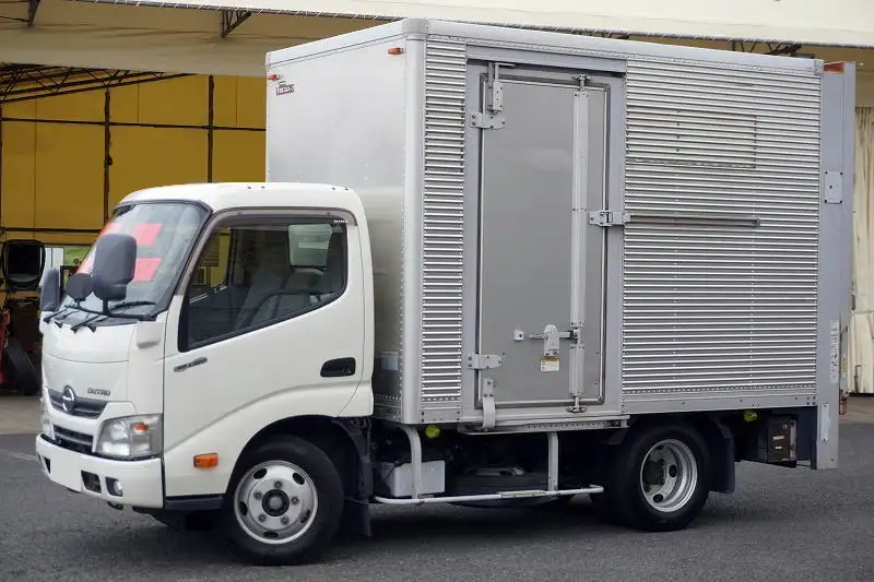 日野 デュトロ 小型 アルミバン パワーゲート サイドドア の中古トラック【車両No.198704】