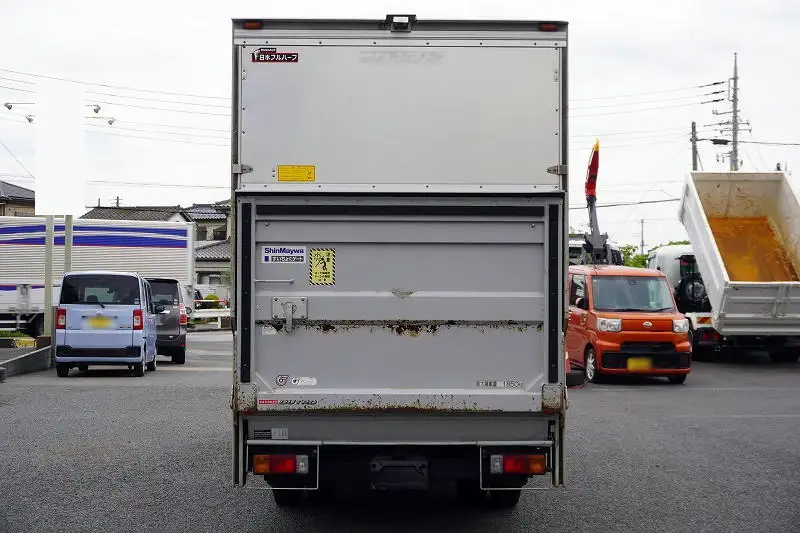 日野 デュトロ 小型 アルミバン パワーゲート サイドドアの中古トラック画像3