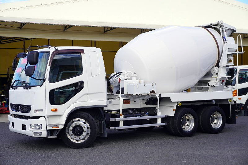 三菱 ファイター 中型/増トン ミキサー・ポンプ ミキサー車