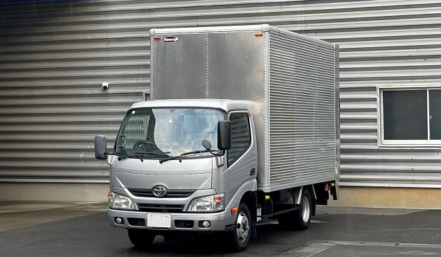 トヨタ トヨエース 小型 アルミバン セミロング