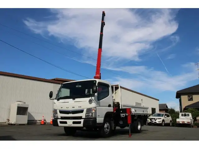 三菱 キャンター 小型 クレーン付 4段 ラジコンの中古トラック画像4