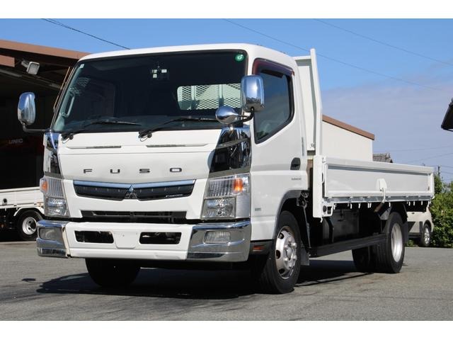 三菱 キャンター 小型 平ボディ ワイドロング