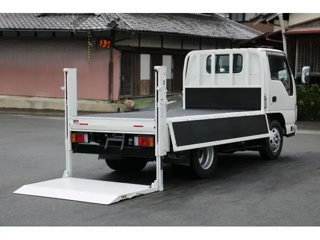いすゞ エルフ 小型 平ボディ パワーゲート の中古トラック画像4