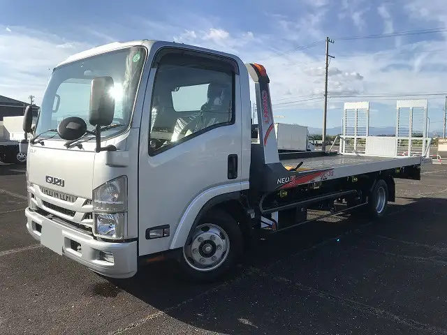 いすゞ エルフ 小型 車両重機運搬 ラジコン ウインチ の中古トラック【車両No.198884】