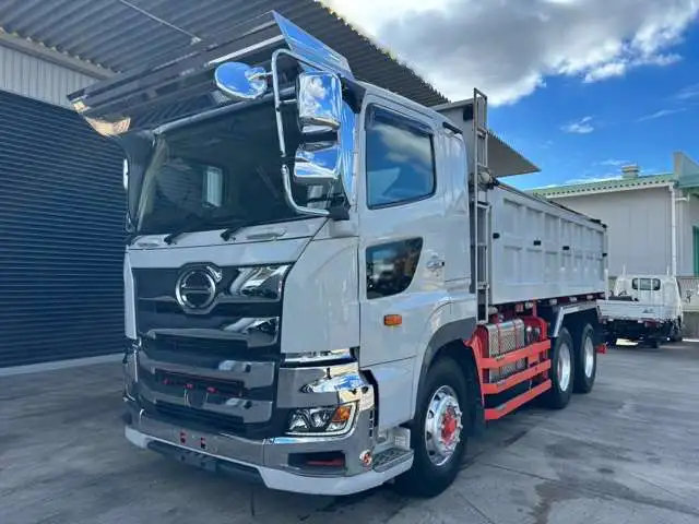 日野 プロフィア 大型 ダンプ 土砂禁 コボレーンの中古トラック画像1