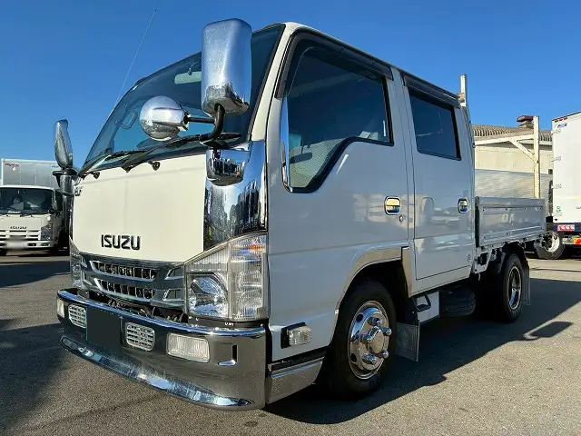 いすゞ エルフ 小型 平ボディ Wキャブ 2RG-NJR88A の中古トラック【車両No.198676】