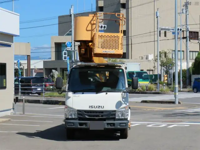 いすゞ エルフ 小型 高所・建柱車 高所作業車 TPG-NKR85Nの中古トラック画像2