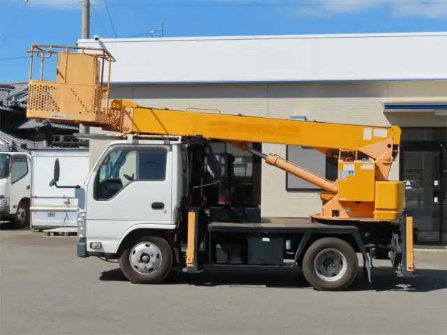 いすゞ エルフ 小型 高所・建柱車 高所作業車 TPG-NKR85Nの中古トラック画像5