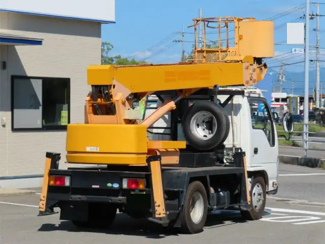 いすゞ エルフ 小型 高所・建柱車 高所作業車 TPG-NKR85Nの中古トラック画像3