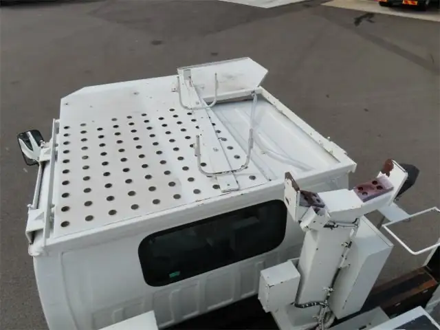 いすゞ エルフ 小型 高所・建柱車 高所作業車 電工仕様の中古トラック画像8