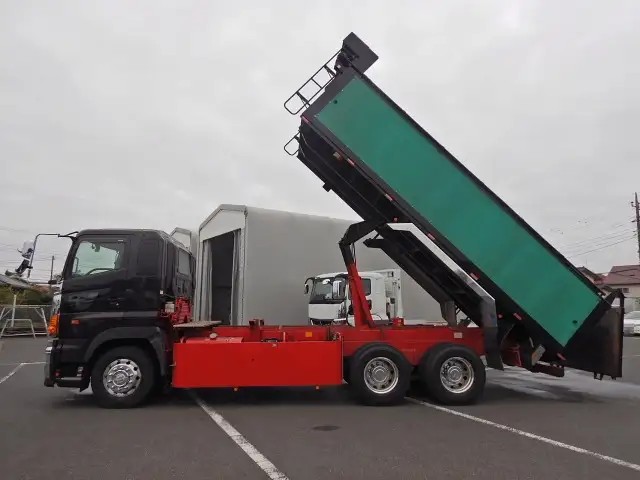 日野 プロフィア 大型 ダンプ 土砂禁 コボレーンの中古トラック画像6