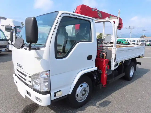 いすゞ エルフ 小型 クレーン付 3段 ラジコン の中古トラック【車両No.198909】