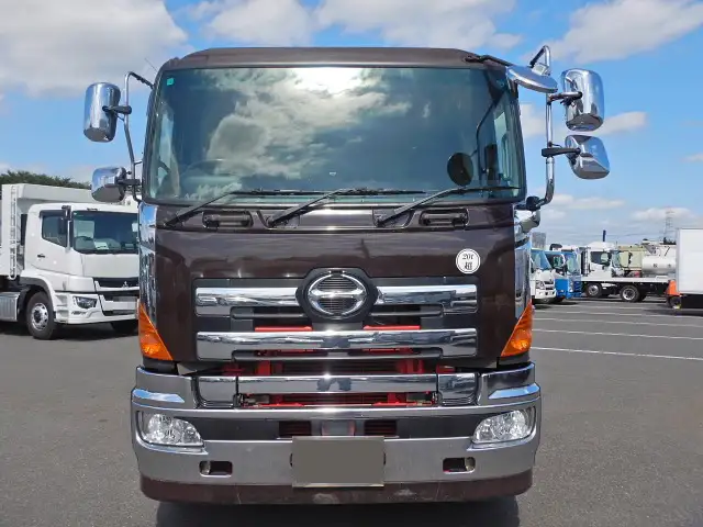 日野 プロフィア 大型 ダンプ 土砂禁 天蓋付きの中古トラック画像2