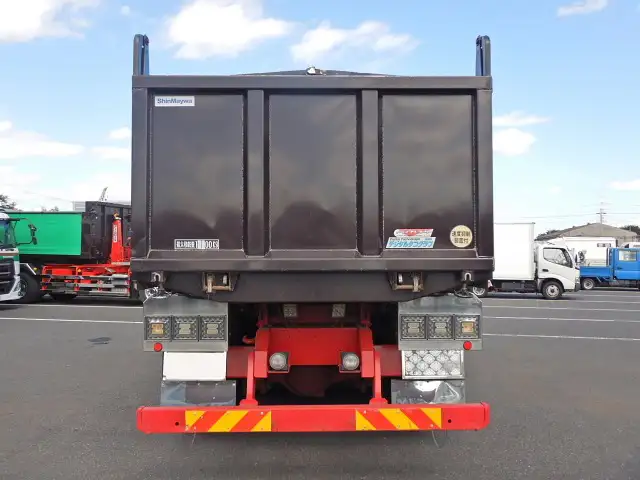 日野 プロフィア 大型 ダンプ 土砂禁 天蓋付きの中古トラック画像4