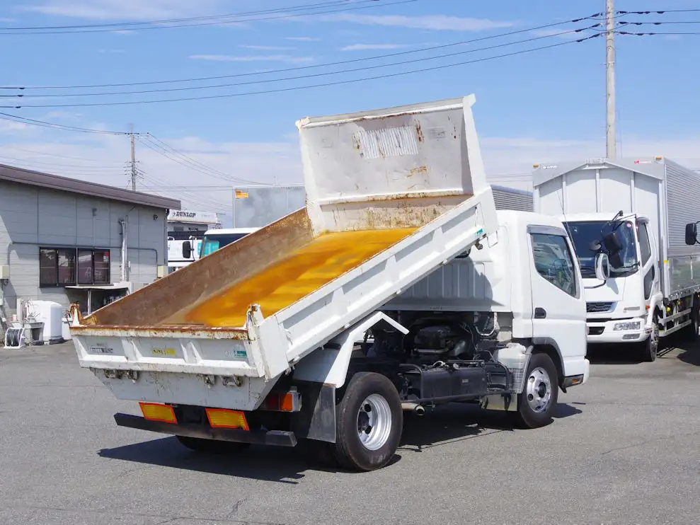 三菱 キャンター 小型 ダンプ ローダー PA-FE83DCYの中古トラック画像7