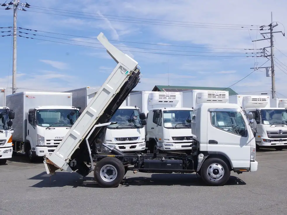 三菱 キャンター 小型 ダンプ ローダー PA-FE83DCYの中古トラック画像6