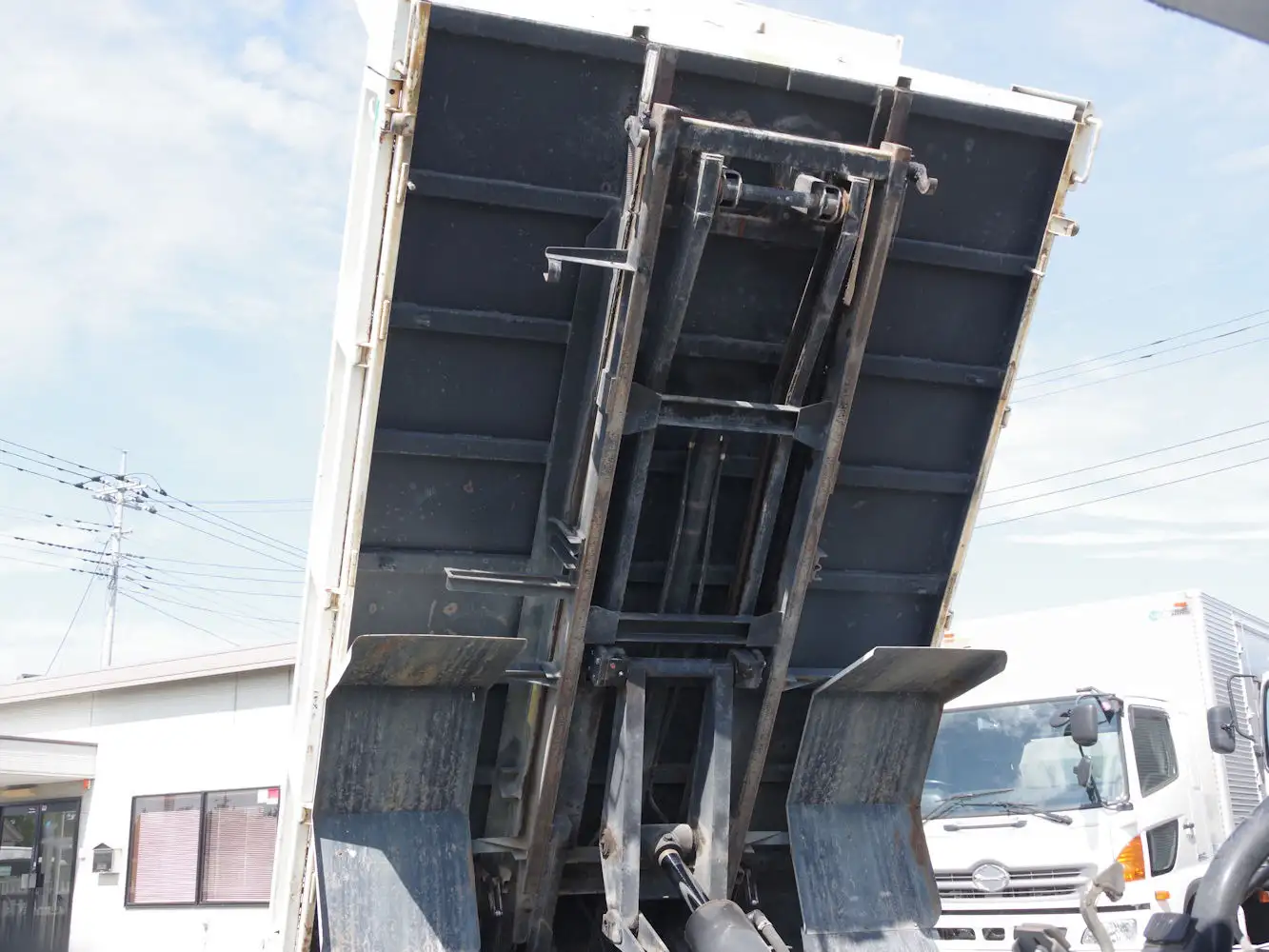 三菱 キャンター 小型 ダンプ ローダー PA-FE83DCYの中古トラック画像14