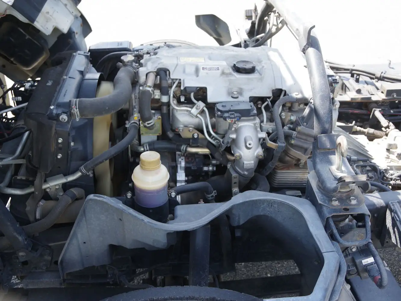 三菱 キャンター 小型 ダンプ ローダー PA-FE83DCYの中古トラック画像20