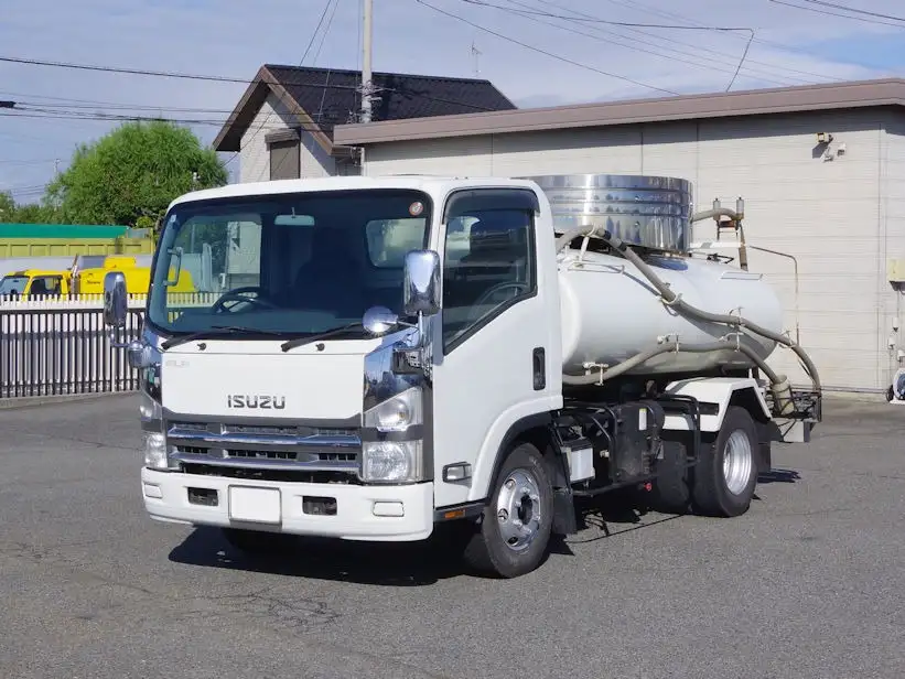 いすゞ エルフ 小型 タンク車 バキューム PDG-NPR75N の中古トラック【車両No.198821】