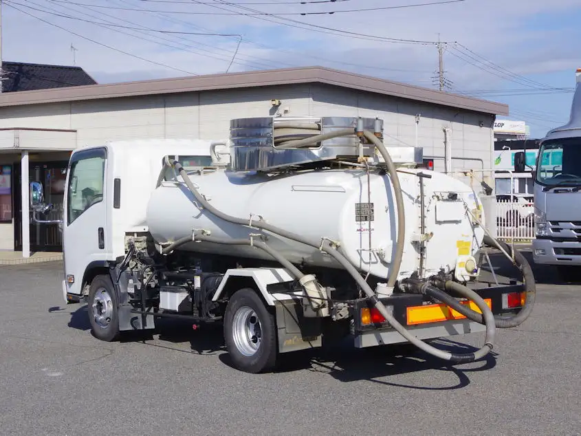 いすゞ エルフ 小型 タンク車 バキューム PDG-NPR75Nの中古トラック画像5