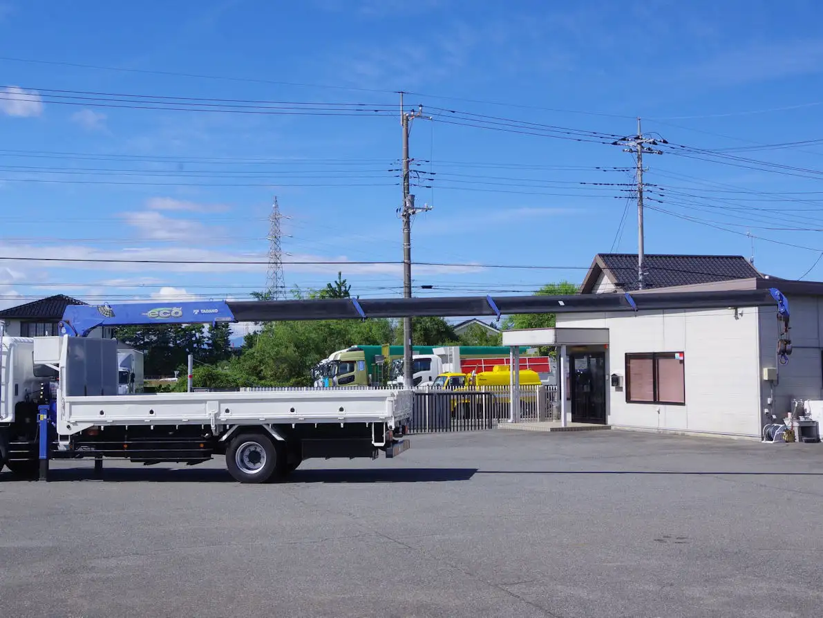 日野 レンジャー 中型/増トン クレーン付 床鉄板 5段の中古トラック画像5