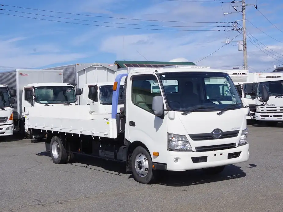 日野 デュトロ 小型 車両重機運搬 ウインチ TKG-XZU720Mの中古トラック画像2