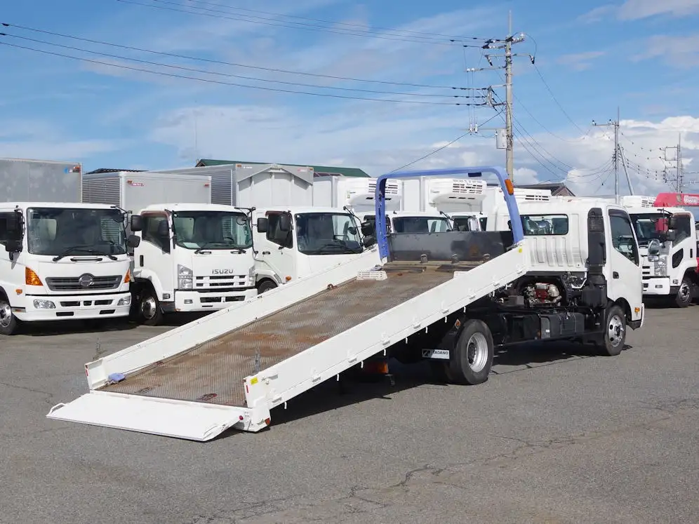 日野 デュトロ 小型 車両重機運搬 ウインチ TKG-XZU720Mの中古トラック画像6
