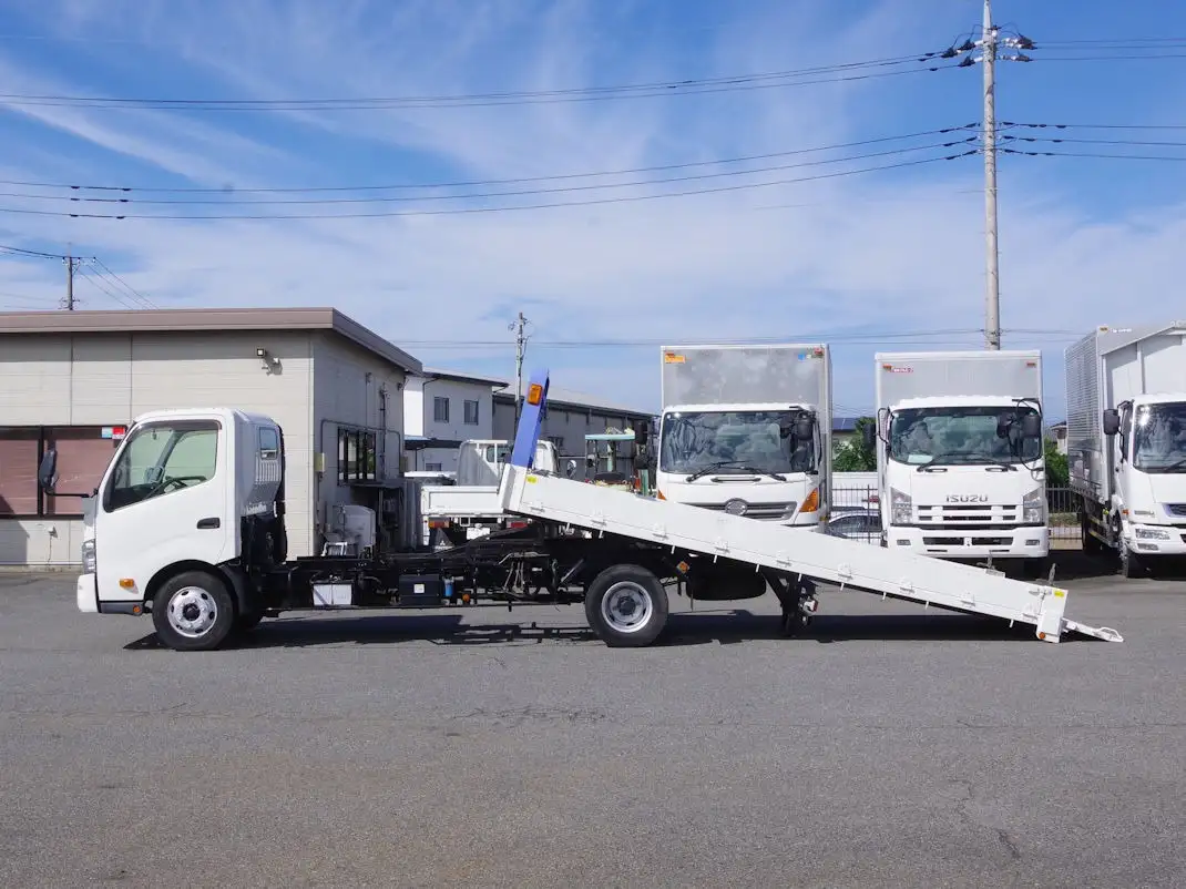 日野 デュトロ 小型 車両重機運搬 ウインチ TKG-XZU720Mの中古トラック画像5