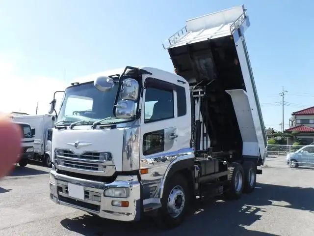 日産UD クオン 大型 ダンプ コボレーン ベッドの中古トラック画像5