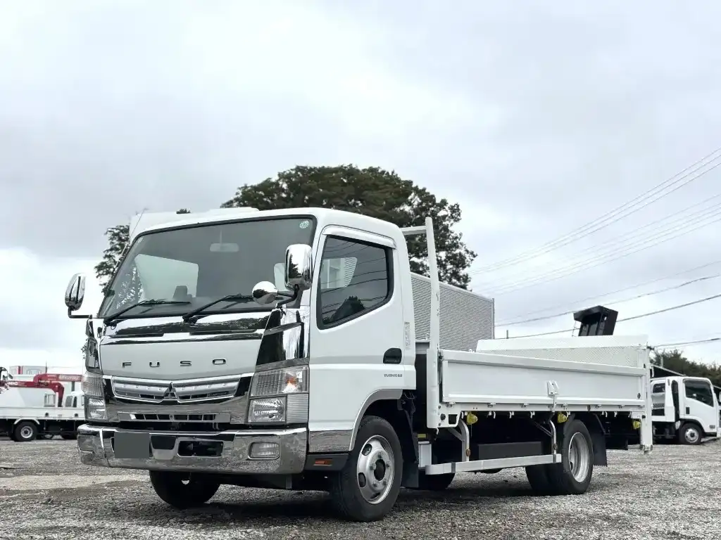 三菱 キャンター 小型 平ボディ パワーゲート 床鉄板 の中古トラック【車両No.198941】