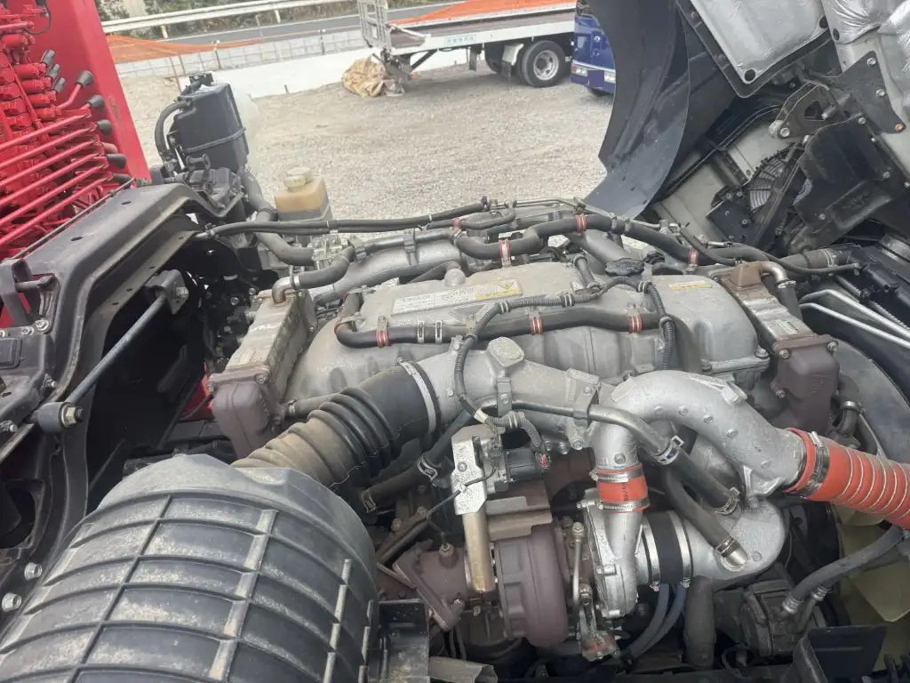 いすゞ ギガ 大型 車両重機運搬 4段クレーン ラジコンの中古トラック画像19