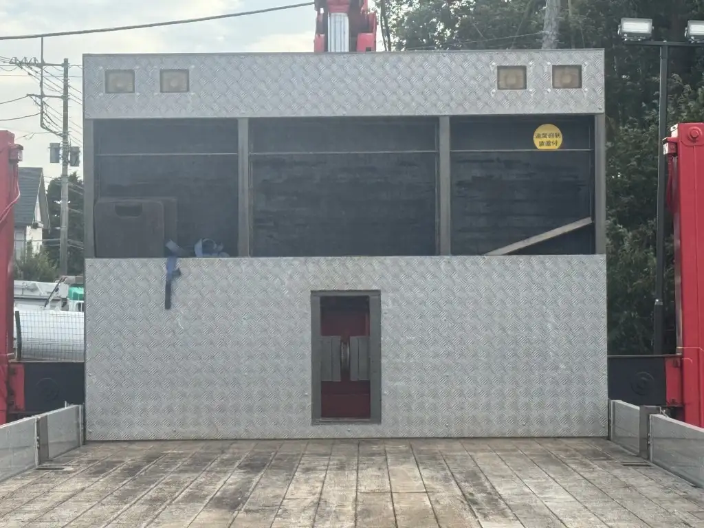 いすゞ ギガ 大型 車両重機運搬 4段クレーン ラジコンの中古トラック画像8