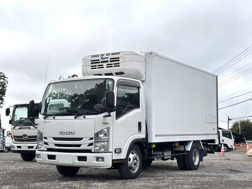 いすゞ エルフ 小型 冷凍冷蔵 ワイドロング