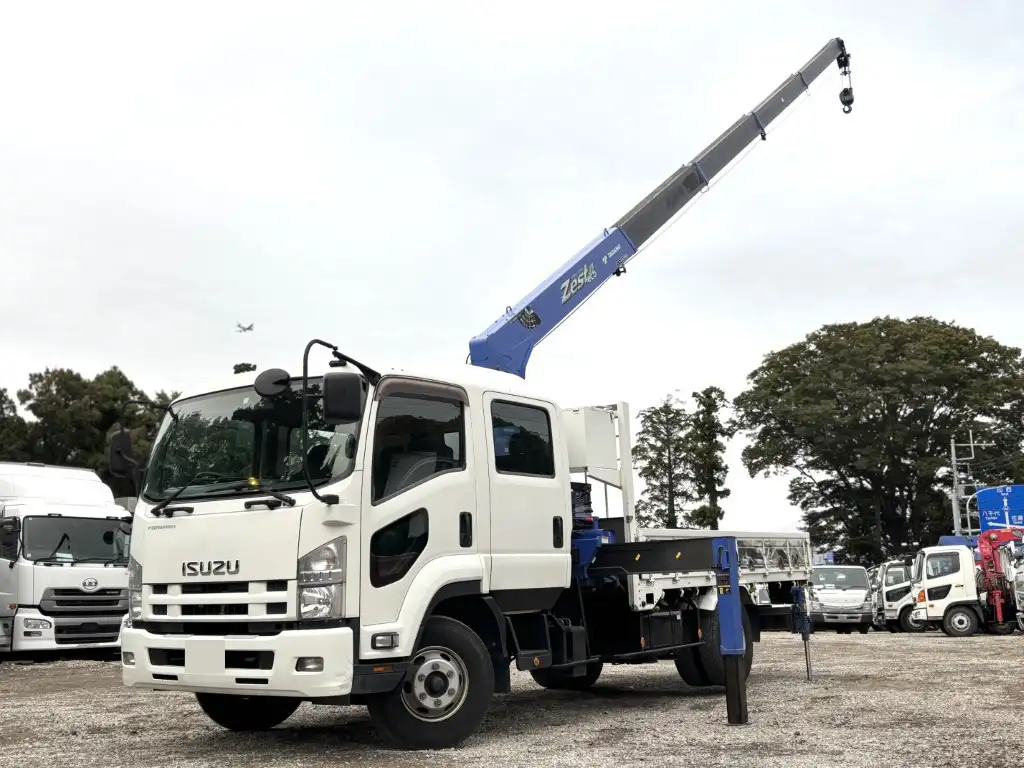 いすゞ フォワード 中型/増トン クレーン付 5段 ラジコン の中古トラック【車両No.198939】