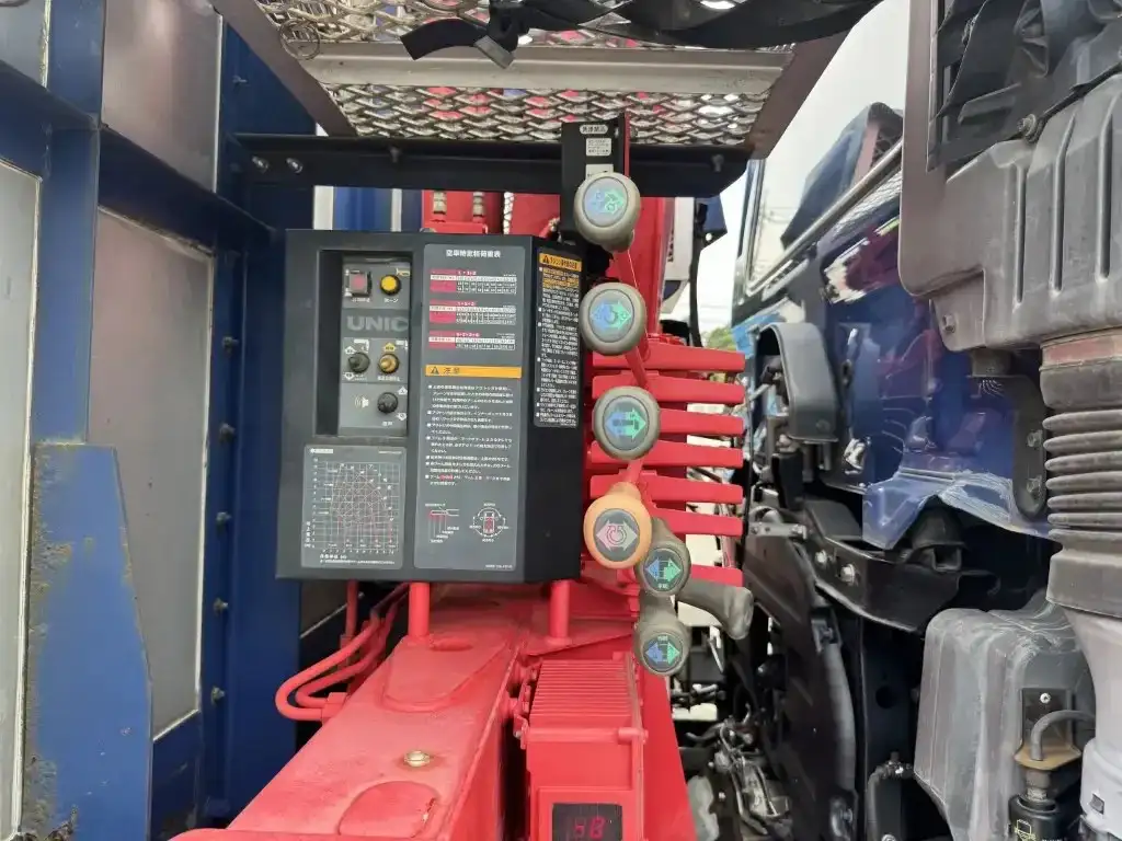 日野 レンジャー 中型/増トン クレーン付 アルミブロック 4段の中古トラック画像9