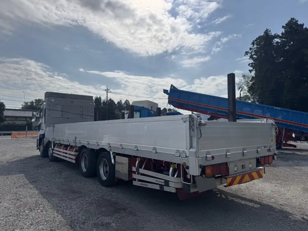 日産UD クオン 大型 平ボディ アルミブロック エアサスの中古トラック画像6