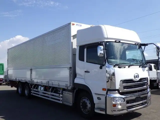 日産UD クオン 大型 ウイング ハイルーフ エアサスの中古トラック画像2