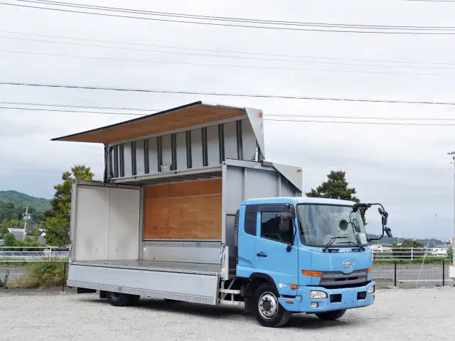 日産UD コンドル 中型/増トン ウイング エアサス ベッド の中古トラック【車両No.198903】