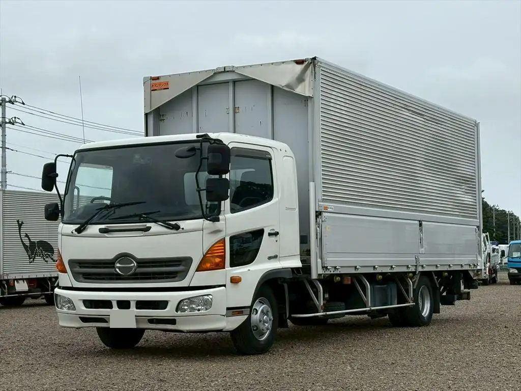 日野 レンジャー 中型/増トン ウイング パワーゲート 床鉄板 の中古トラック【車両No.198953】