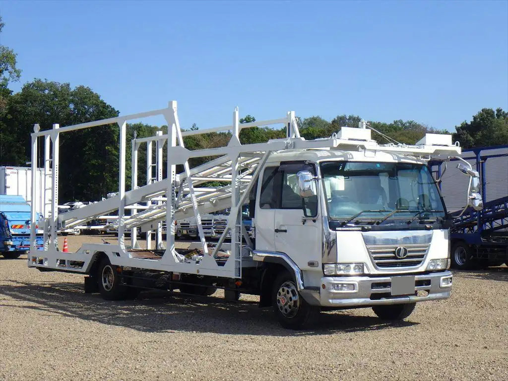 日産UD コンドル 中型/増トン 車両重機運搬 ウインチ ベッドの中古トラック画像2