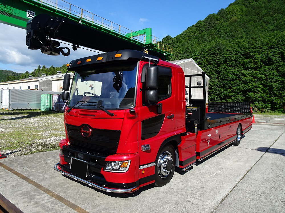 日野 レンジャー 中型/増トン 車両重機運搬 セーフティーローダー