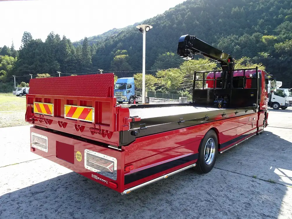 日野 レンジャー 中型/増トン 車両重機運搬 4段クレーン ラジコンの中古トラック画像3