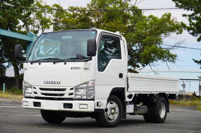いすゞ エルフ 小型 平ボディ 10尺