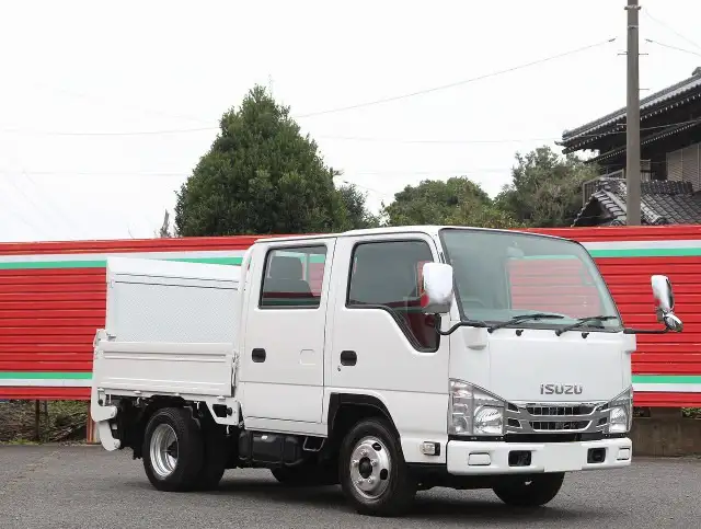 いすゞ エルフ 小型 平ボディ Wキャブ パワーゲートの中古トラック画像3