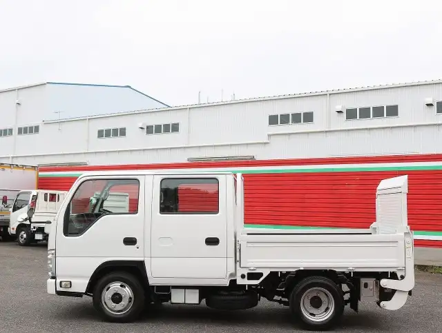 いすゞ エルフ 小型 平ボディ Wキャブ パワーゲートの中古トラック画像5