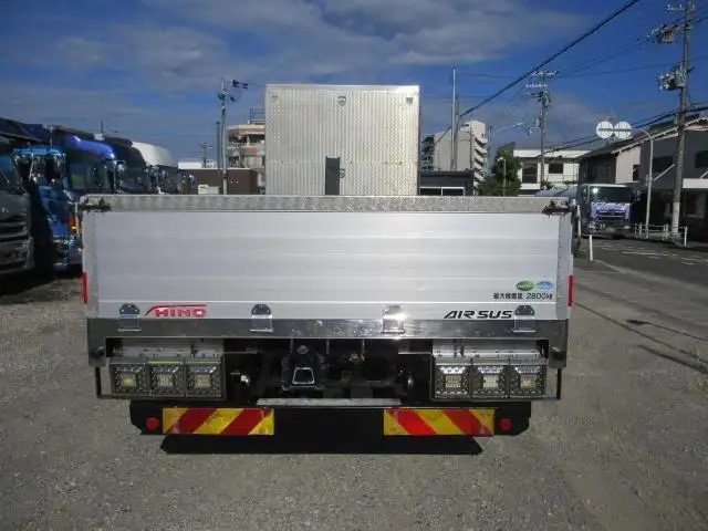 日野 レンジャー 中型/増トン 平ボディ アルミブロック エアサスの中古トラック画像4